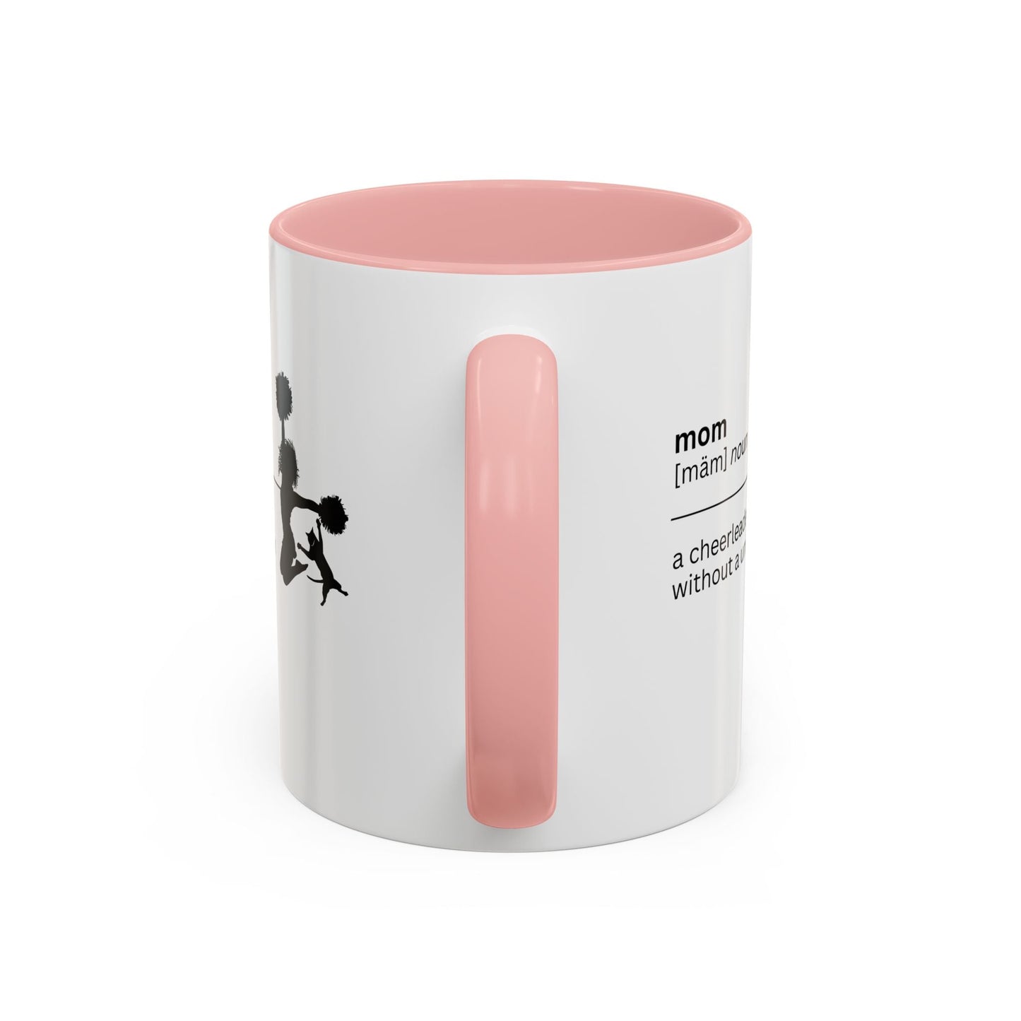 Mom Cheerleader Accent Coffee Mug - Perfect Gift for Moms