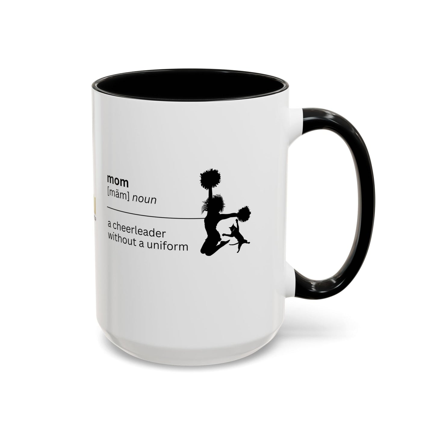 Mom Cheerleader Accent Coffee Mug - Perfect Gift for Moms