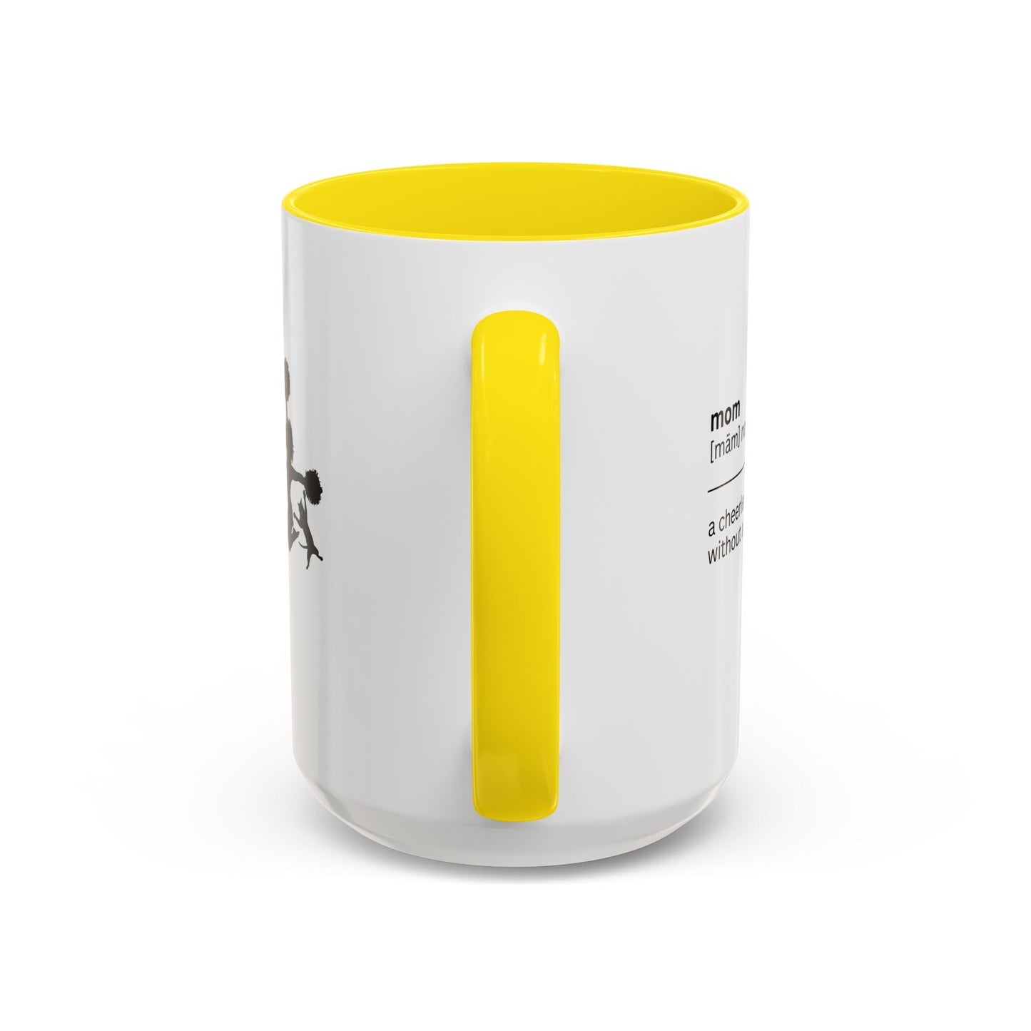 Mom Cheerleader Accent Coffee Mug - Perfect Gift for Moms