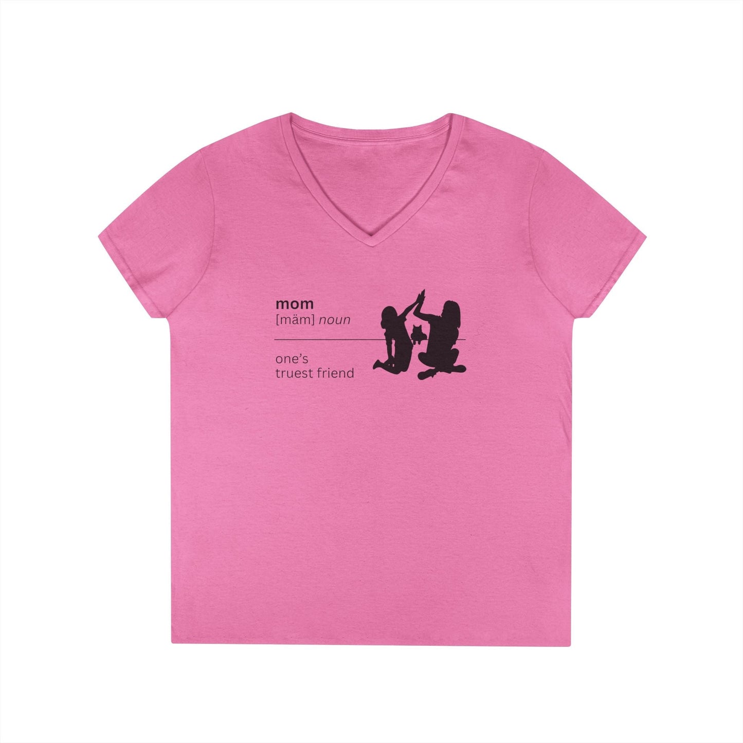 Mom Definition V-Neck T-Shirt - Truest Friend