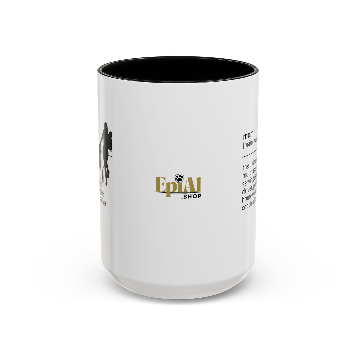 Mom Multitasker Accent Coffee Mug - Perfect Gift for Moms