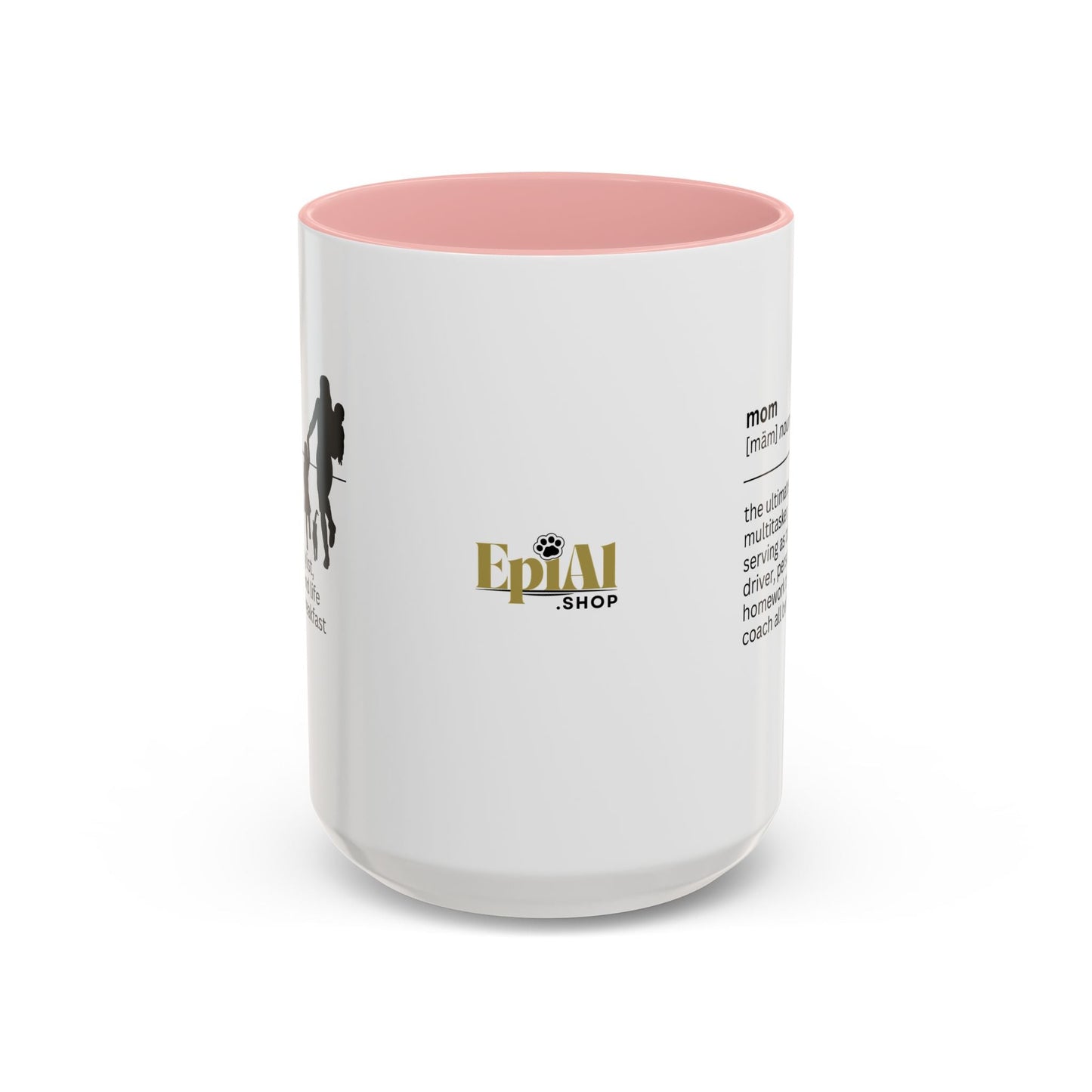 Mom Multitasker Accent Coffee Mug - Perfect Gift for Moms