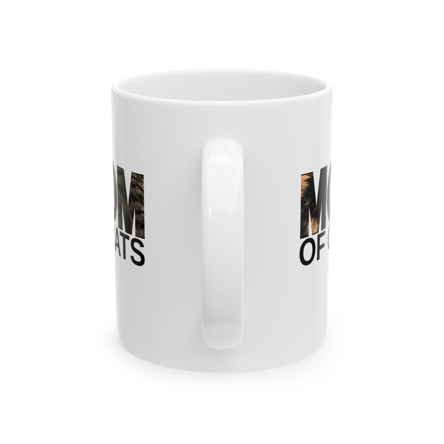 Mom of Cats Ceramic Mug - Perfect Gift for Cat Lovers