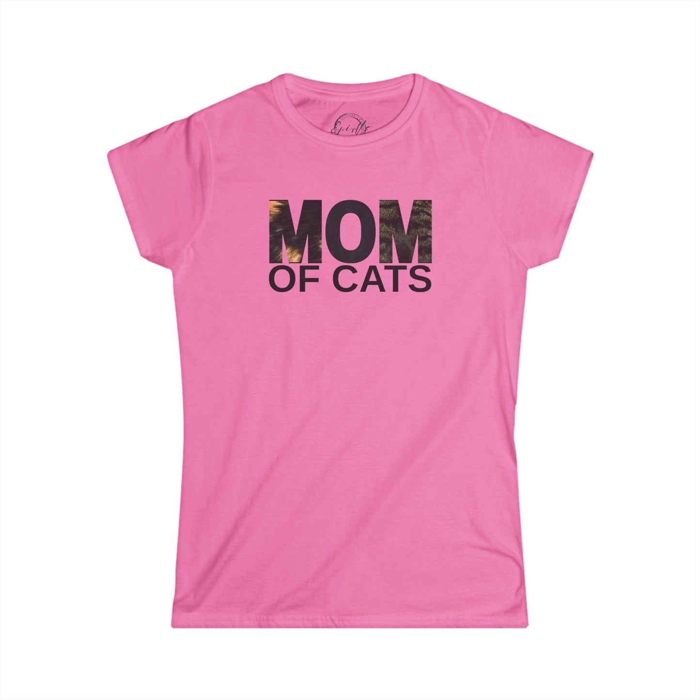 Mom of Cats Softstyle Tee - Perfect Gift for Cat Lovers