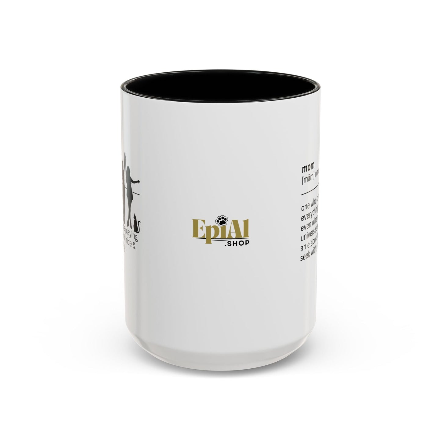 Mom Okay Accent Coffee Mug - Perfect Gift for Moms