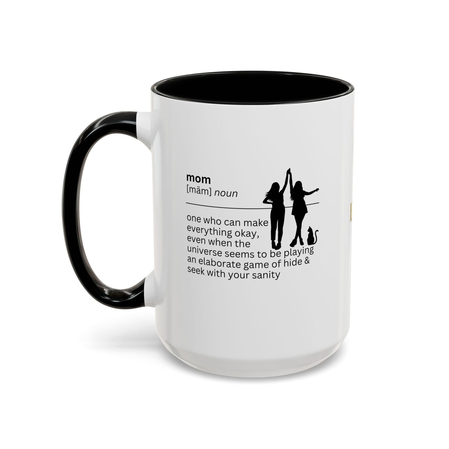 Mom Okay Accent Coffee Mug - Perfect Gift for Moms