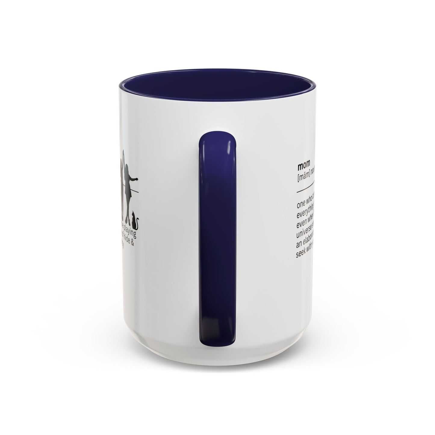 Mom Okay Accent Coffee Mug - Perfect Gift for Moms