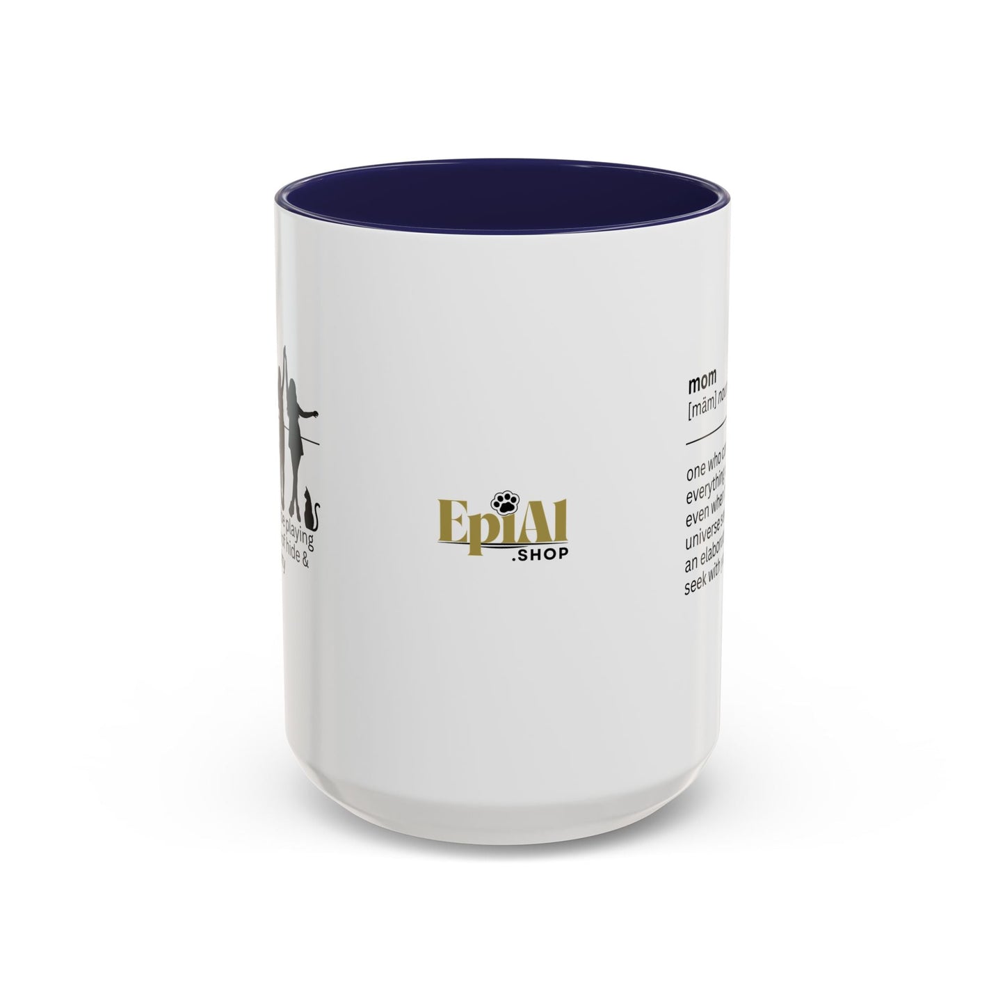Mom Okay Accent Coffee Mug - Perfect Gift for Moms