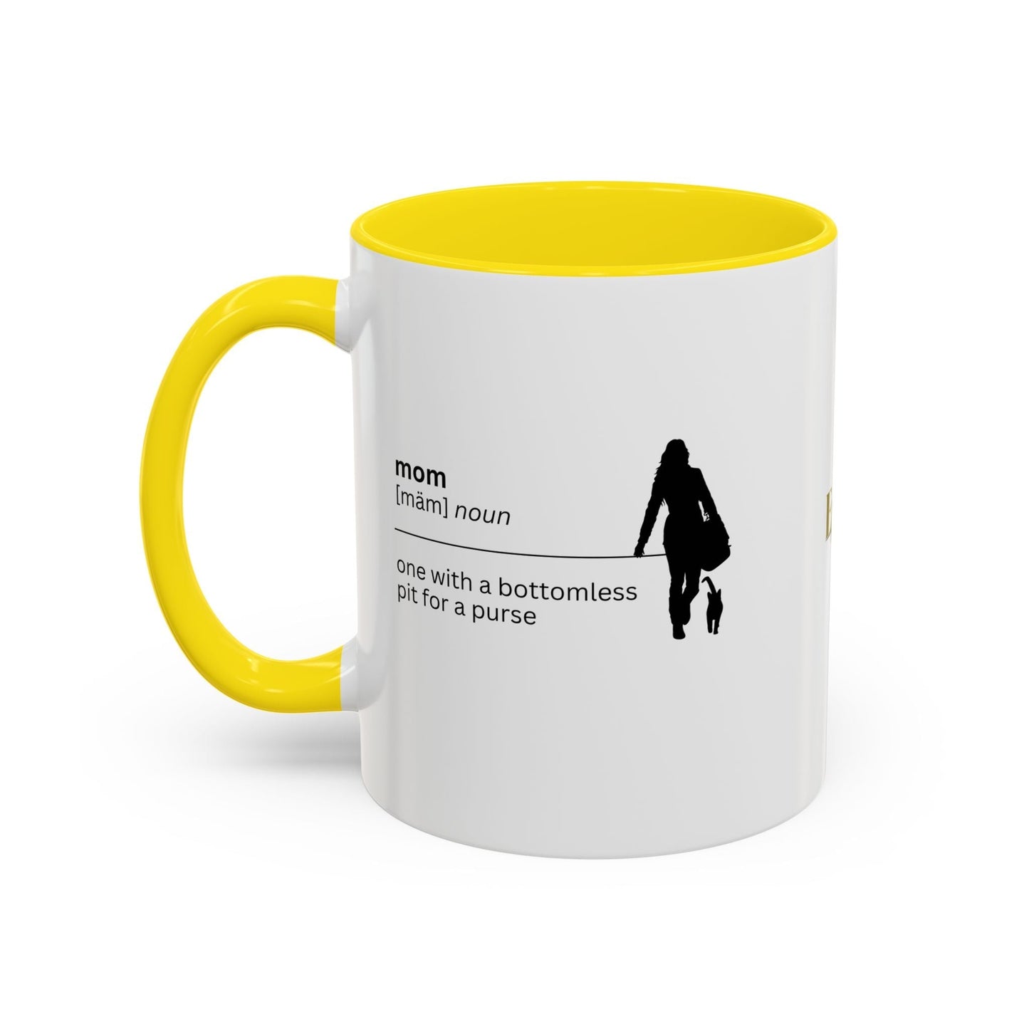 Mom Purse Accent Coffee Mug - Perfect Gift for Moms