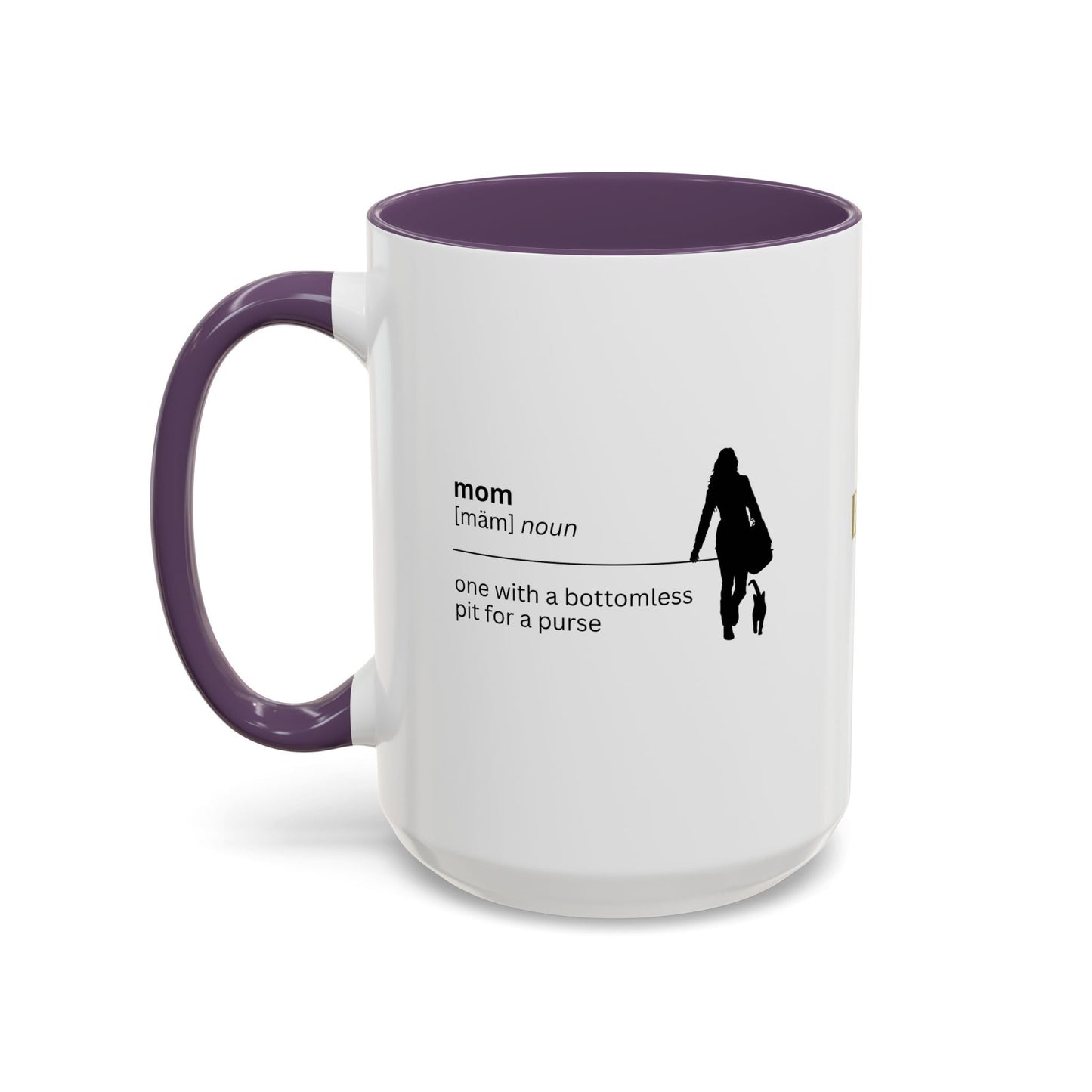 Mom Purse Accent Coffee Mug - Perfect Gift for Moms
