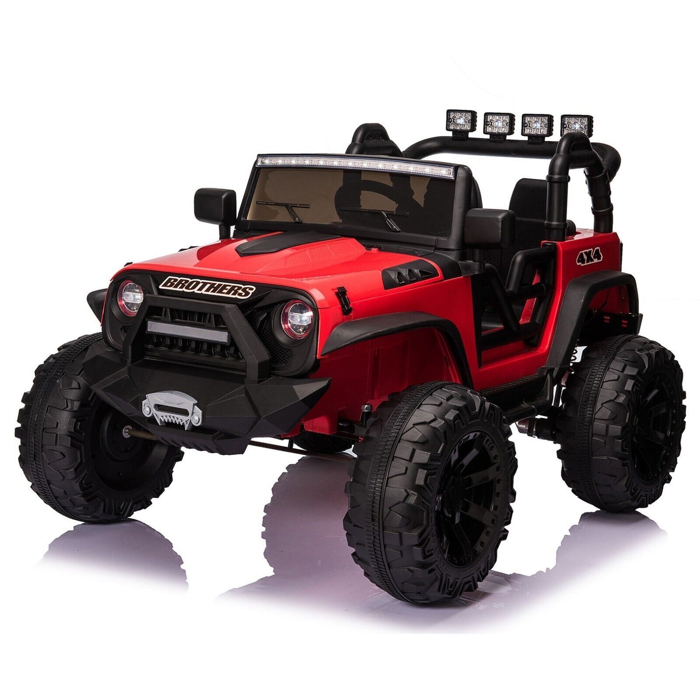 Premium 24V Electric Kids Ride On Jeep with Remote Control and Bluetooth Connectivity