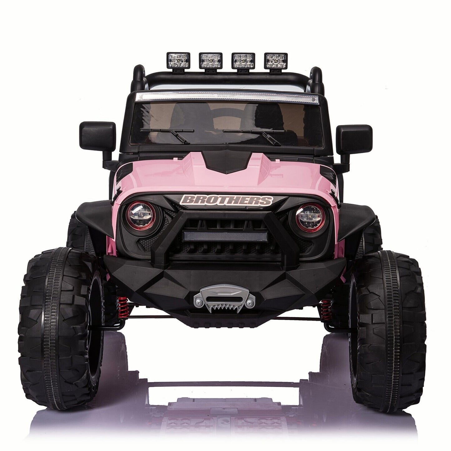 24V Electric Ride On Jeep Toy Car with USB, Bluetooth, and Remote Control for Kids