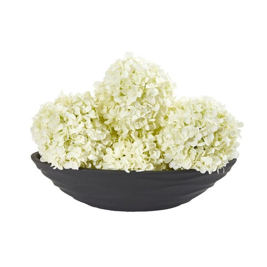 6" Hydrangea Artificial Ball Flower (Set of 4)
