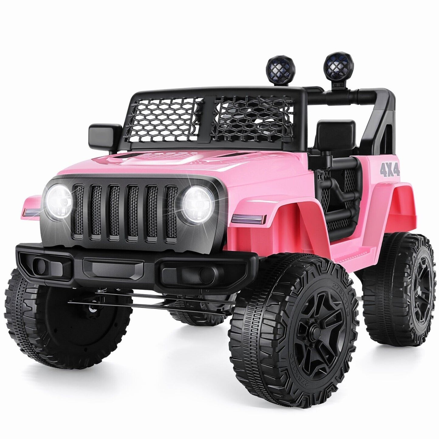 New Release: 2-Seater 24V/12V Kids Ride On Car with Bluetooth, 2x200W Electric Vehicle Truck and 14 Exciting Features!