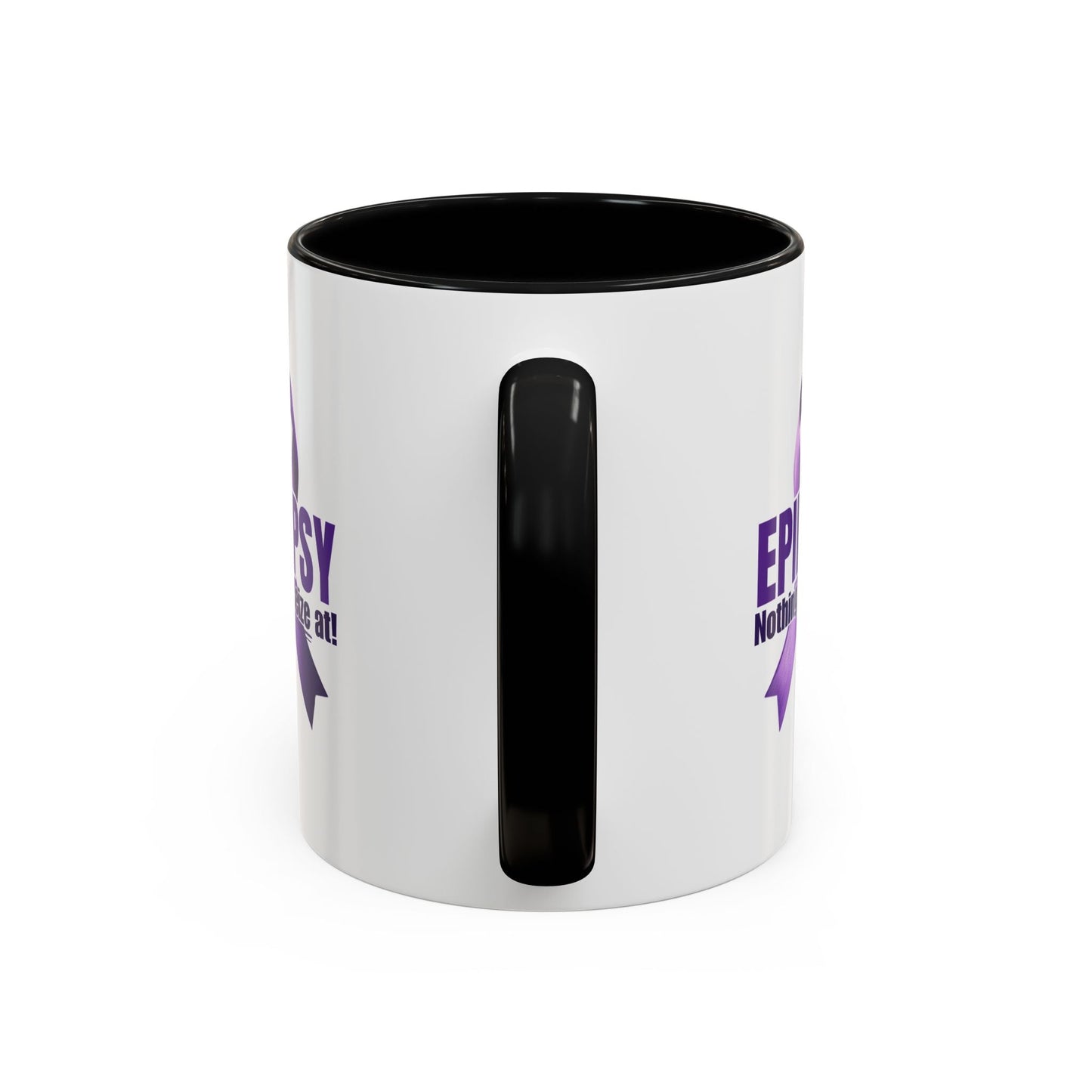 Nothing to Seize At Awareness Mug - Purple Ribbon Epilepsy Awareness Coffee Mug