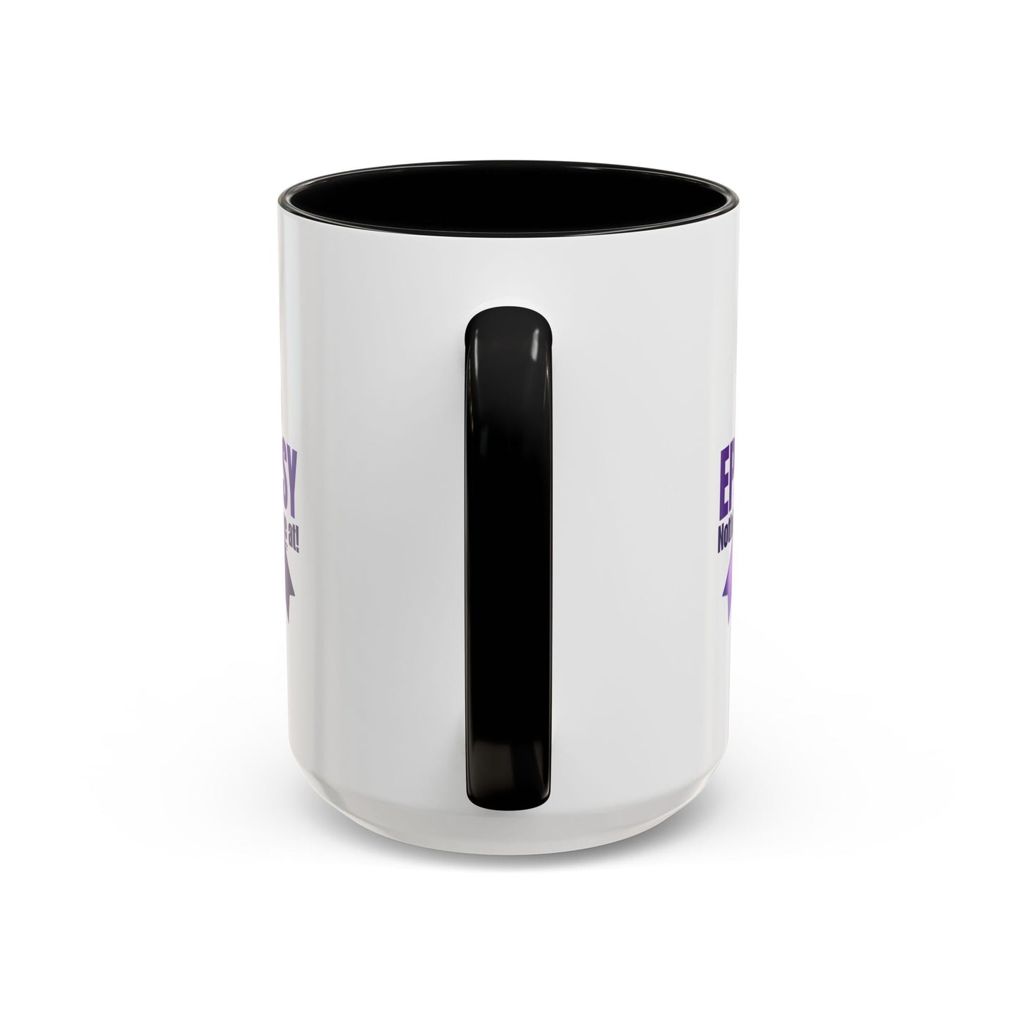 Nothing to Seize At Awareness Mug - Purple Ribbon Epilepsy Awareness Coffee Mug