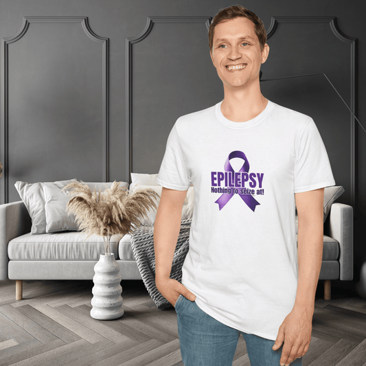 Nothing to Seize At Awareness Tee for Epilepsy Awareness