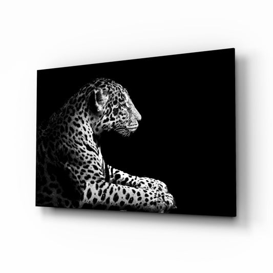 Leopard Glass Wall Art