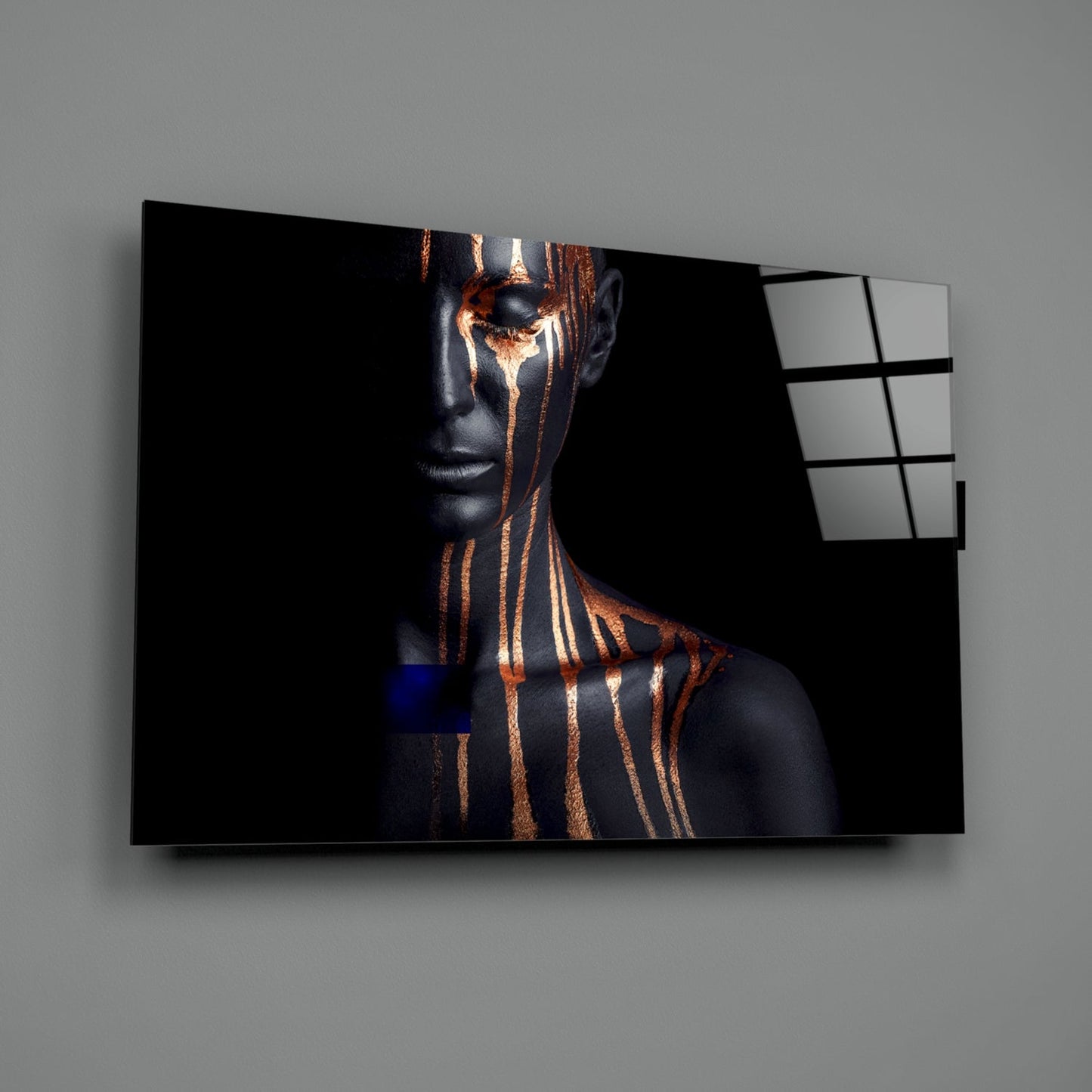 Women's Glass Wall Art