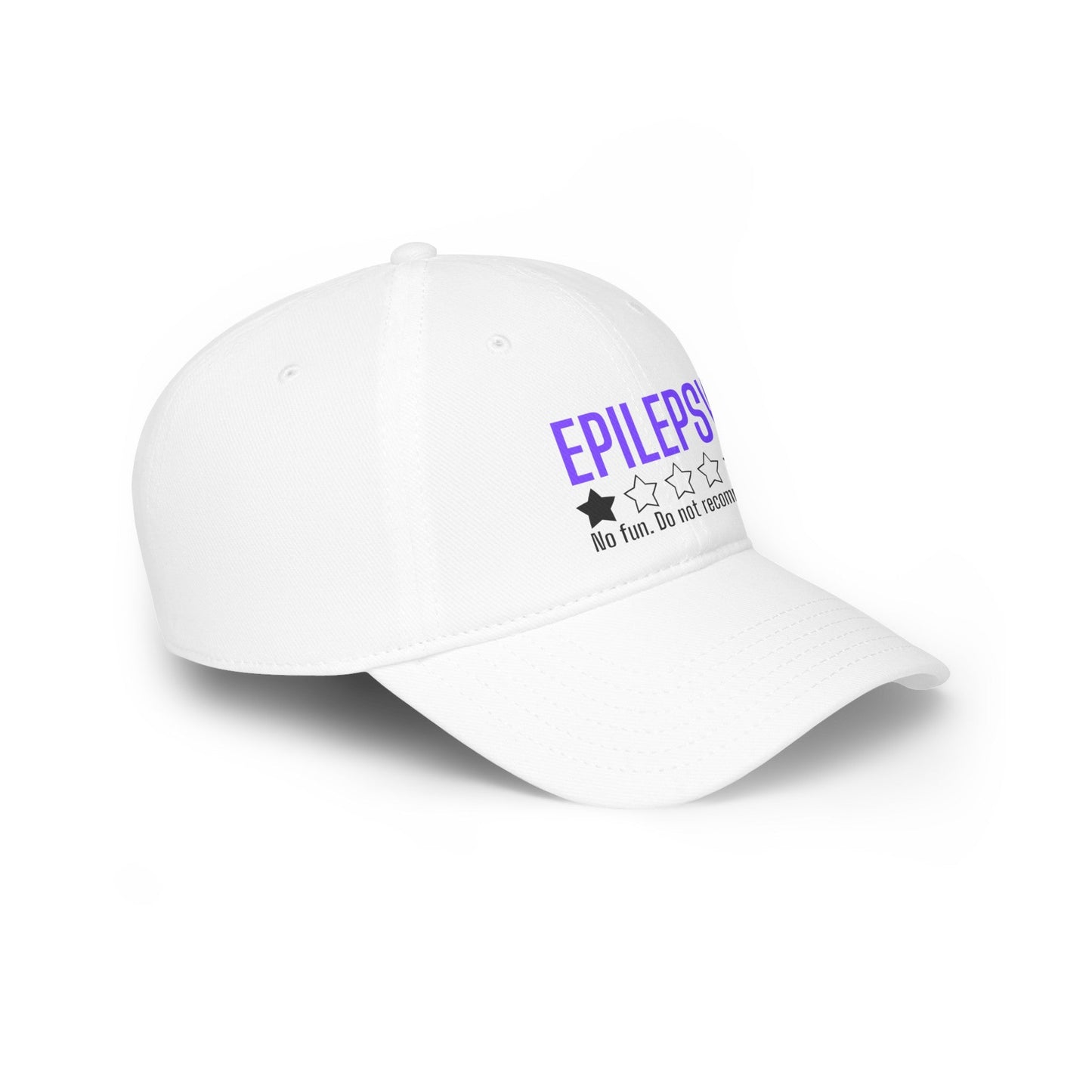 Epilepsy One Star Review Hat | Funny Awareness Baseball Cap