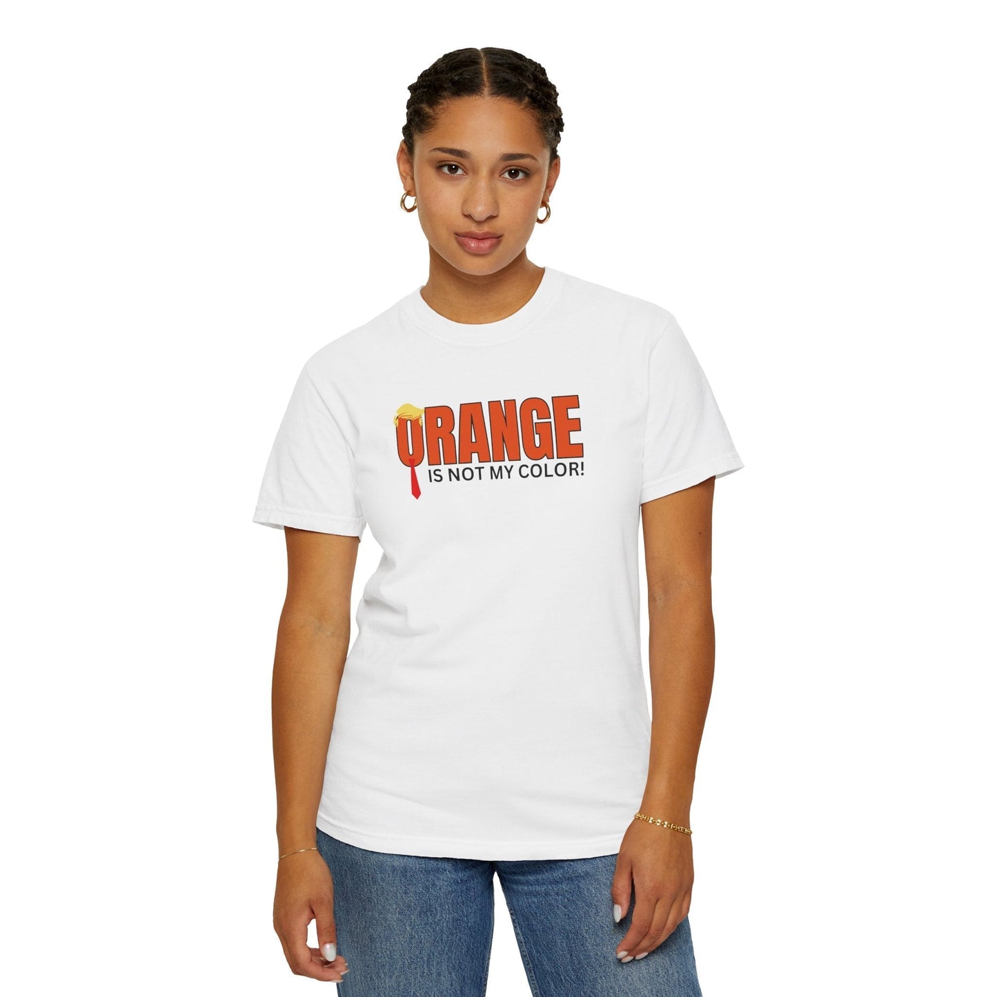 Orange Is Not My Color Tee | Funny Statement Graphic Shirt