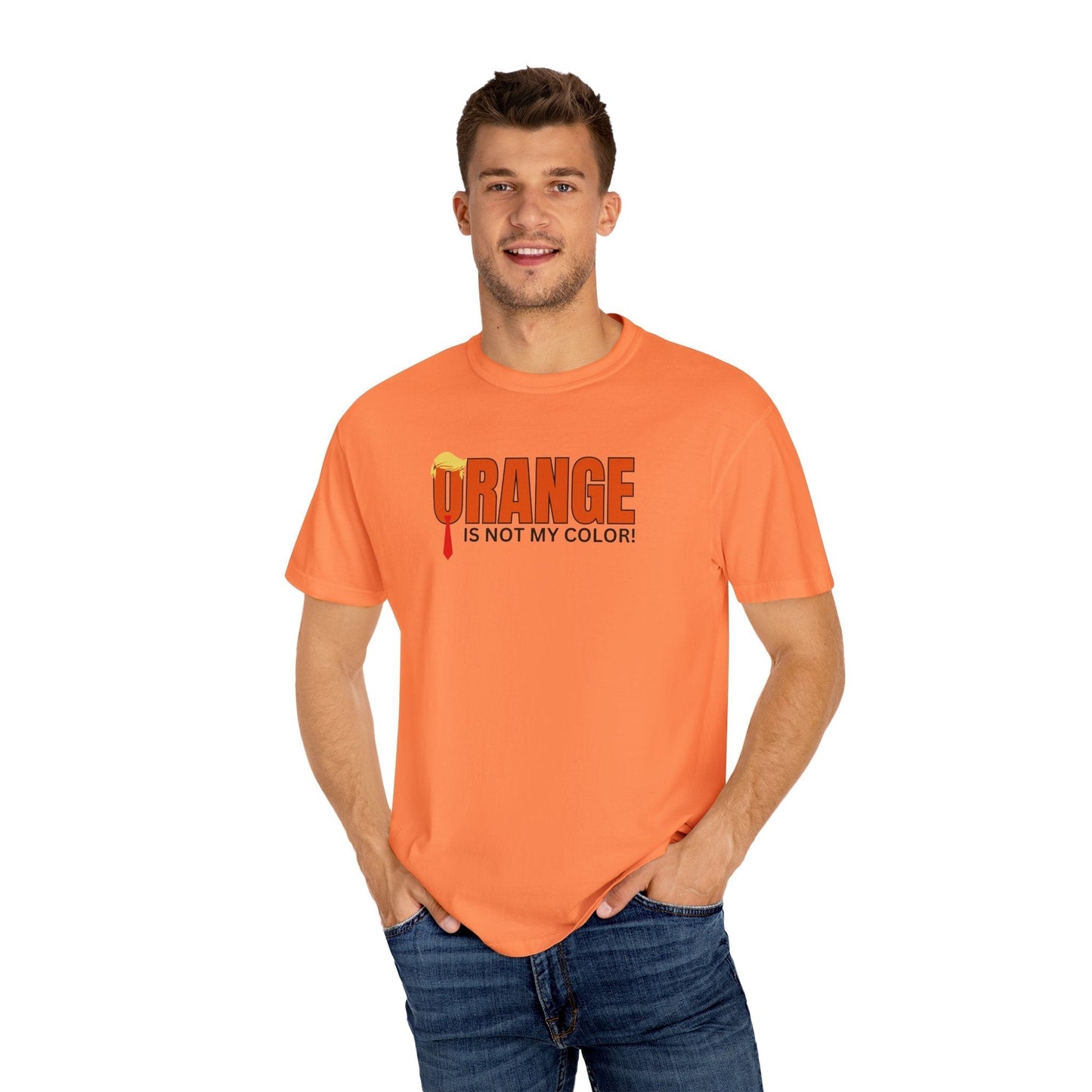 Orange Is Not My Color Tee | Funny Statement Graphic Shirt