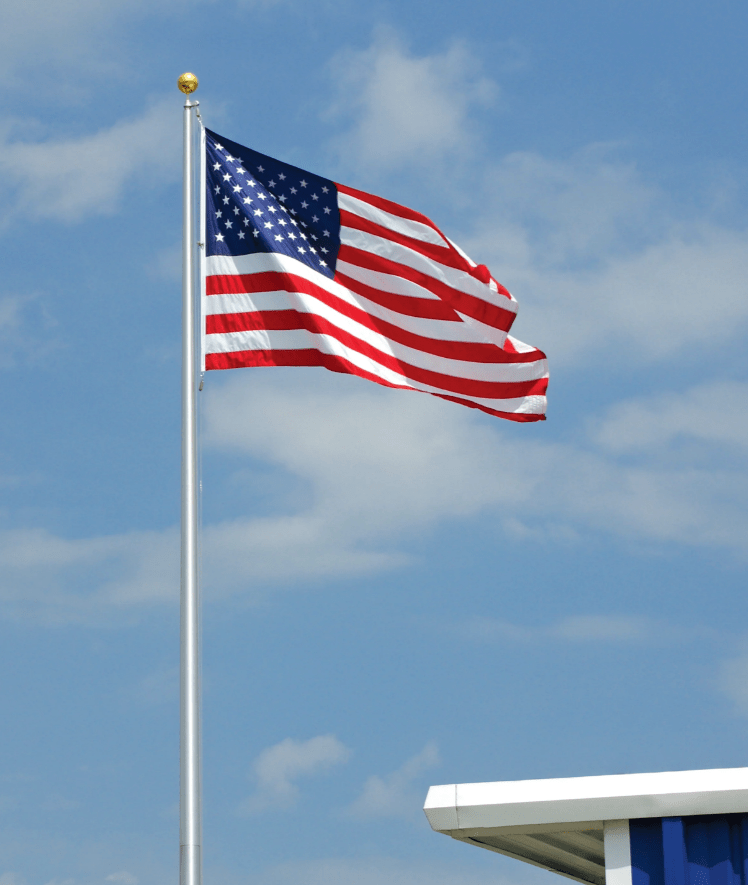 Patriotic Series Residential Aluminum Flagpole