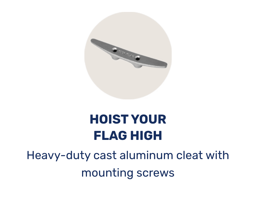 Patriotic Series Residential Aluminum Flagpole