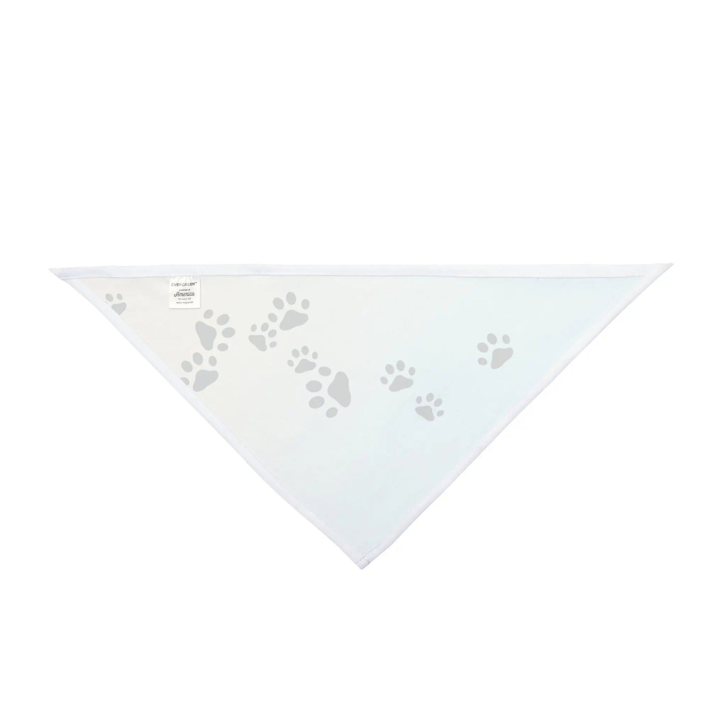 Paw Print Pet Bandana - Stylish Accessory for Dogs & Cats