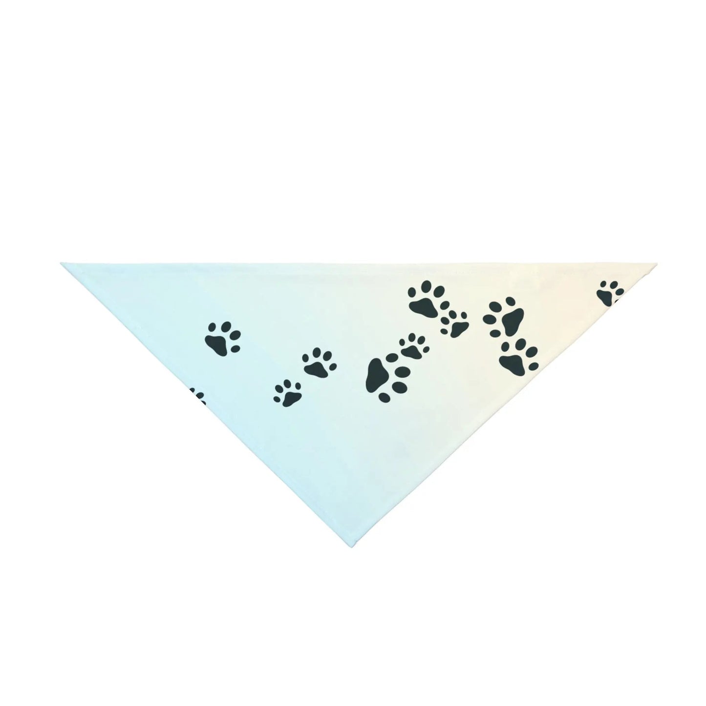 Paw Print Pet Bandana - Stylish Accessory for Dogs & Cats