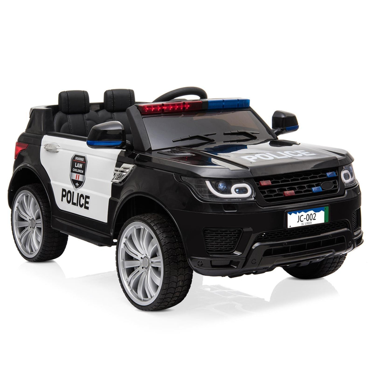 Police SUV Ride-On Car for Kids with 3 Speeds, Lights, AUX, and Sirens - Perfect Gift!