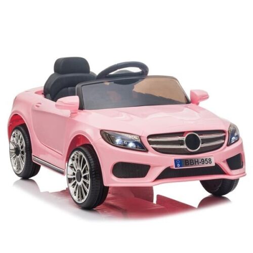 Premium 12V Ride On Car with Remote Control and LED Lights for Kids