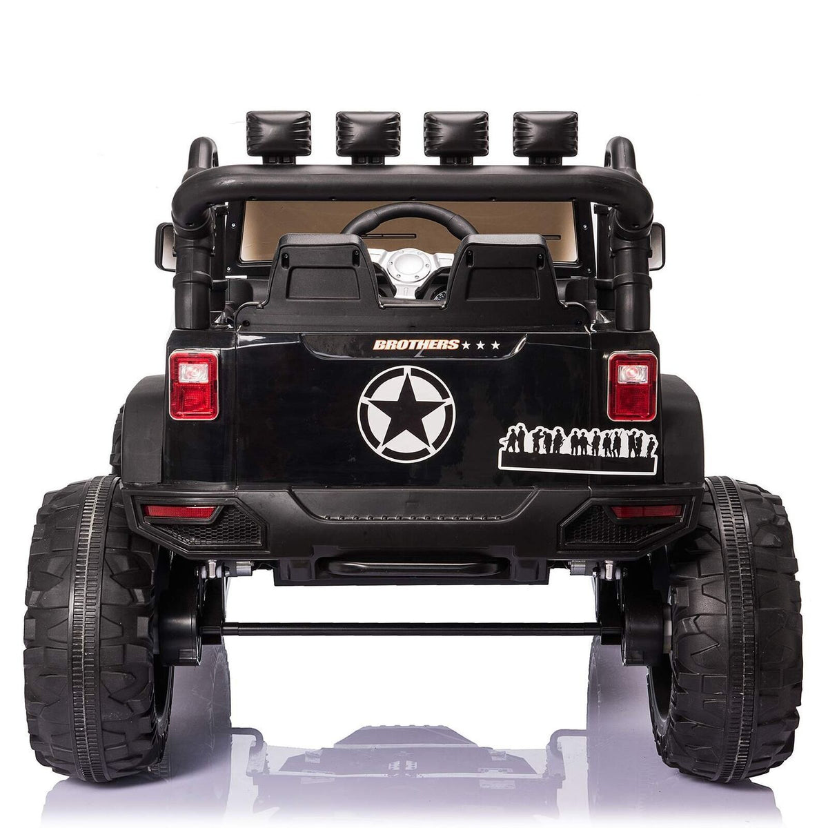 New 24V Electric Ride On Jeep for Kids with Remote Control, USB, and Bluetooth