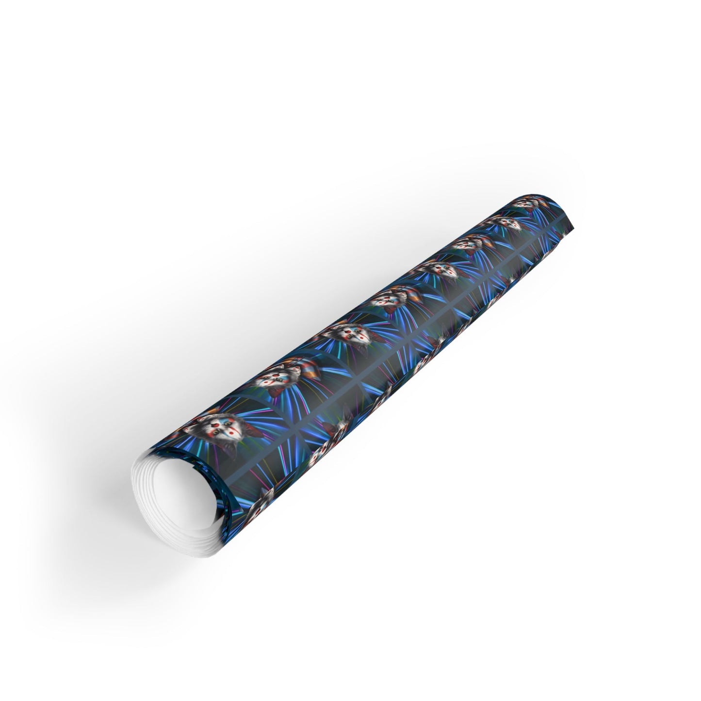 Premium Cat Clown Design Gift Wrapping Paper Roll