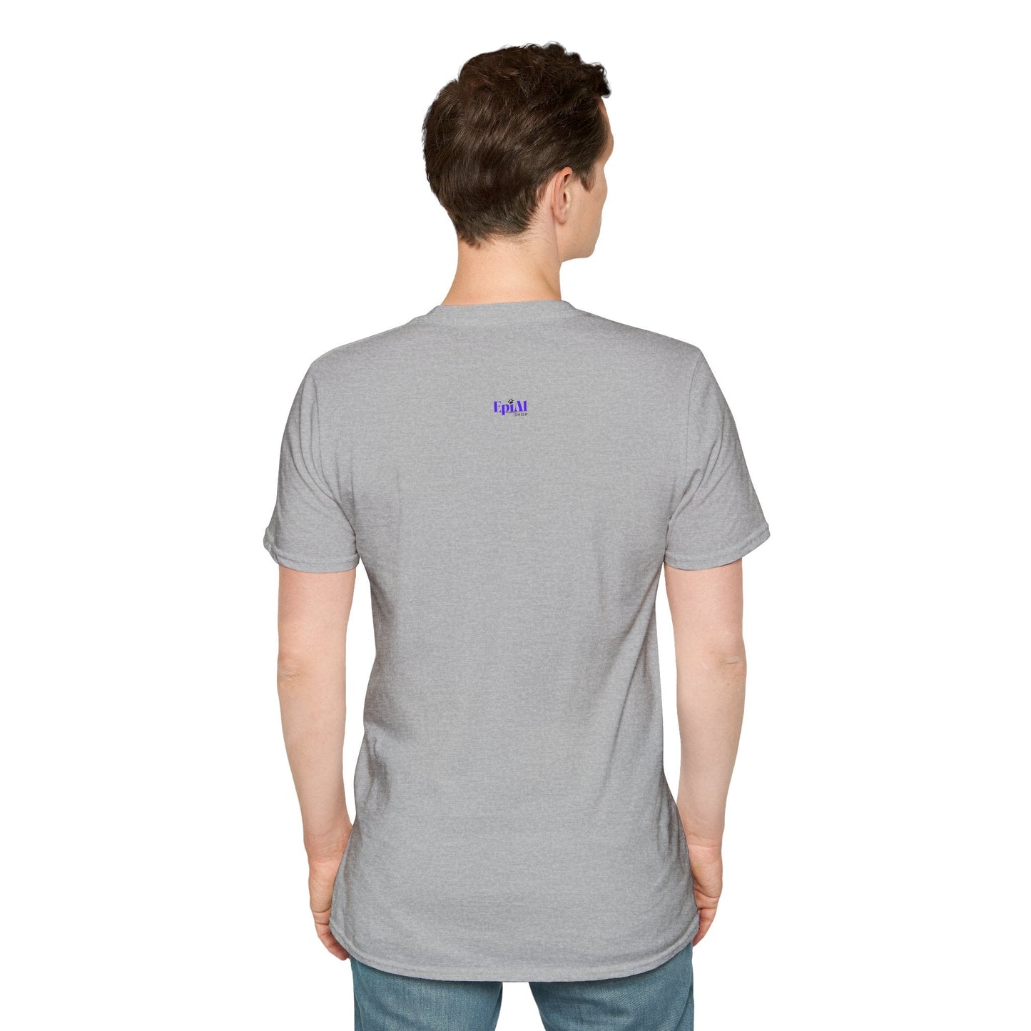 Purple Ribbon Brain Graphic Unisex T-Shirt