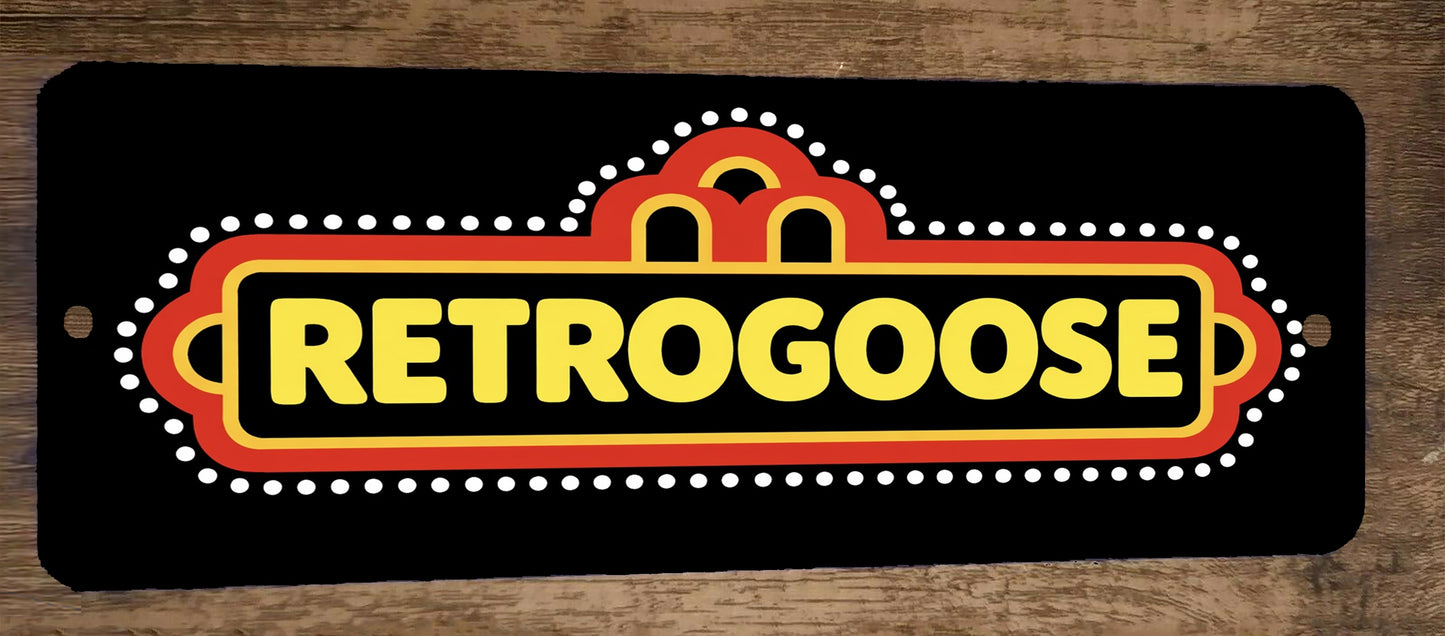 Retrogoose 4x12 Metal Wall Sign