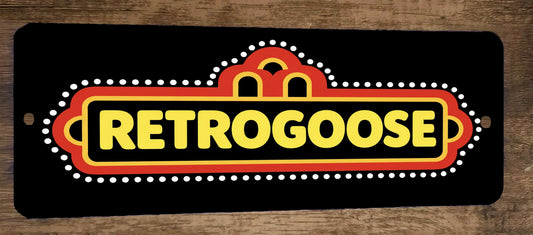 Retrogoose 4x12 Metal Wall Sign