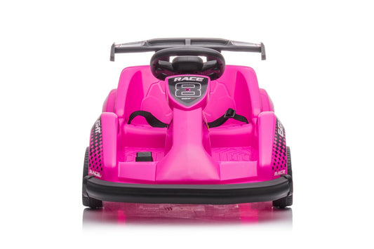 Kids 6V Battery-Powered Four-Wheel Ride-On Go-Kart Toy