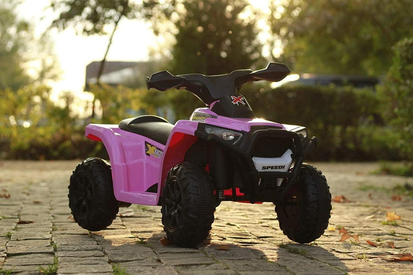 Kids Quad ATV Ride-On Toy Bike with 6V Battery and Four Wheels