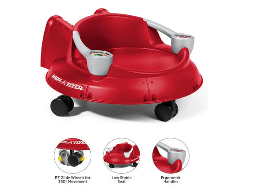 Adjustable Seat Ride-On Toy for Kids with Light and Sound Features