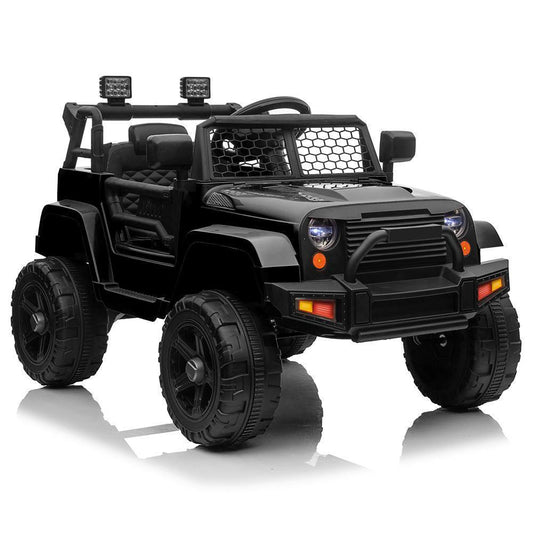 12V Battery-Powered Ride-On Truck for Kids with Parent Remote Control and Safety Seat Belts