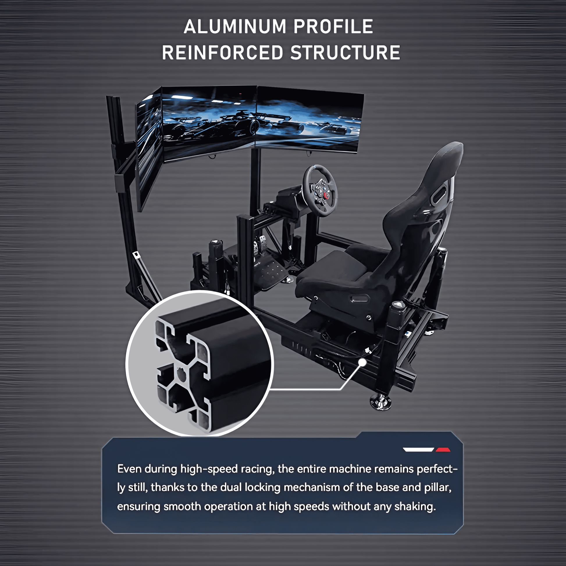Racing Simulator Full Racing Movement