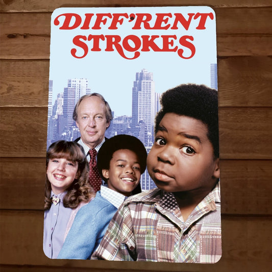 Different Strokes 70-80s TV Show 8x12 Metal Wall Sign