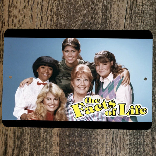 The Facts of Life 70-80s TV Show 8x12 Metal Wall Sign
