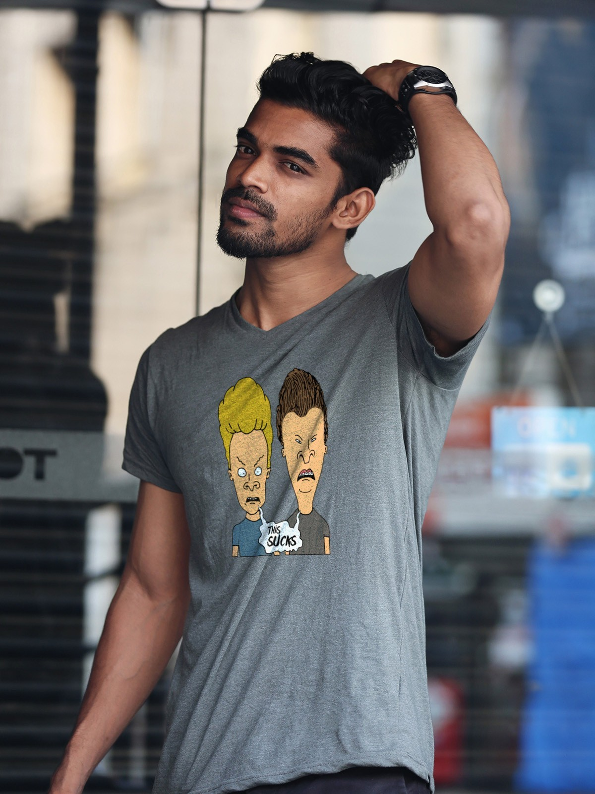 This Sucks Beavis and Butthead  Mens T Shirt Mens T Shirt