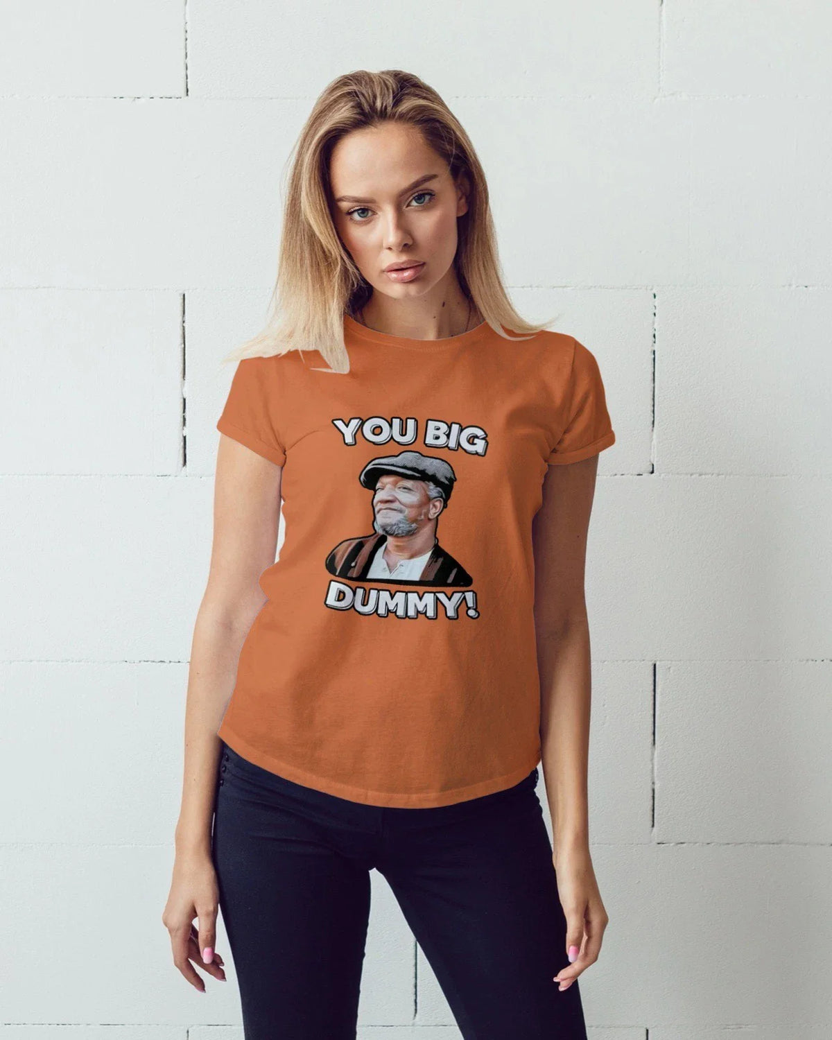 You Big Dummy Red Fox Sanford Mens T Shirt