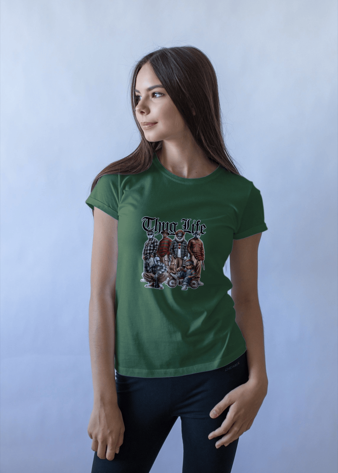 Thug Life Horror Icons  Mens T Shirt