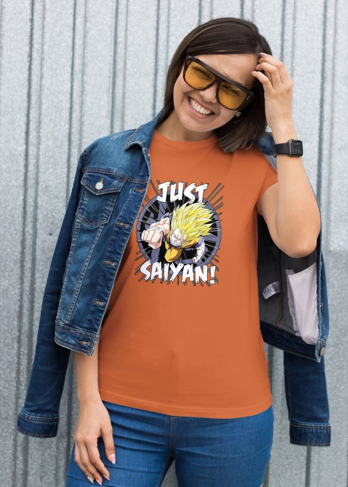 Just Saiyan Goku Dragon Ball Z  Mens T Shirt