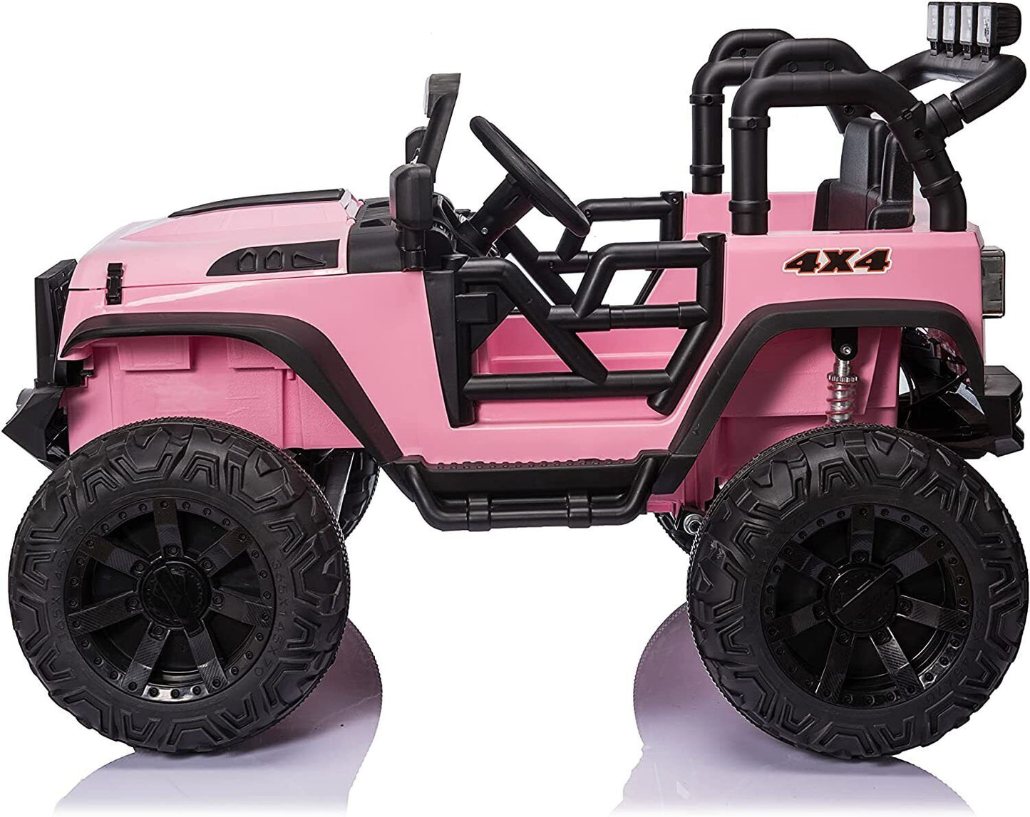 2 Seater Electric Kids Ride On Truck Car with Parent Remote Control and LED Lights - 24V 2x200W