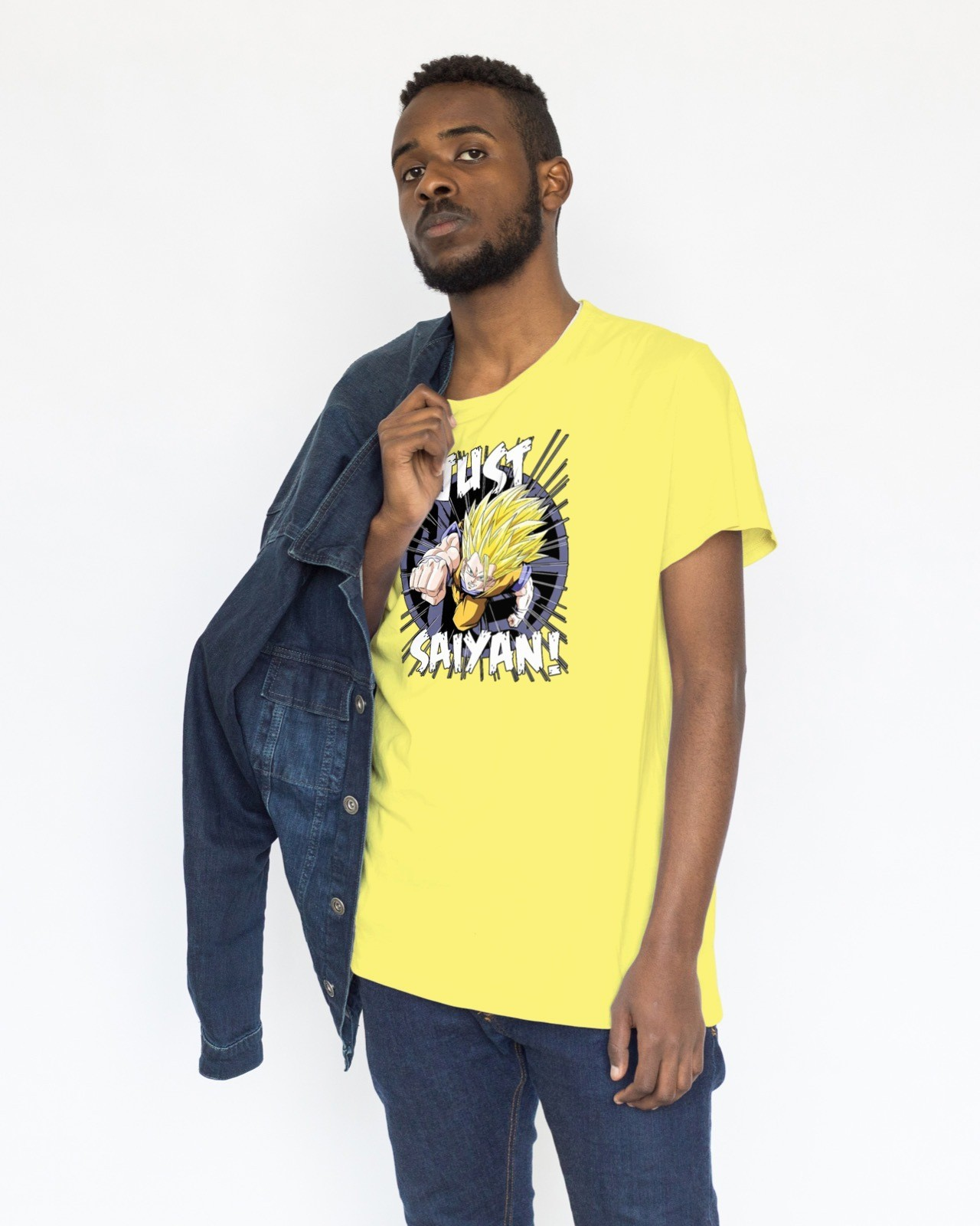 Just Saiyan Goku Dragon Ball Z  Mens T Shirt